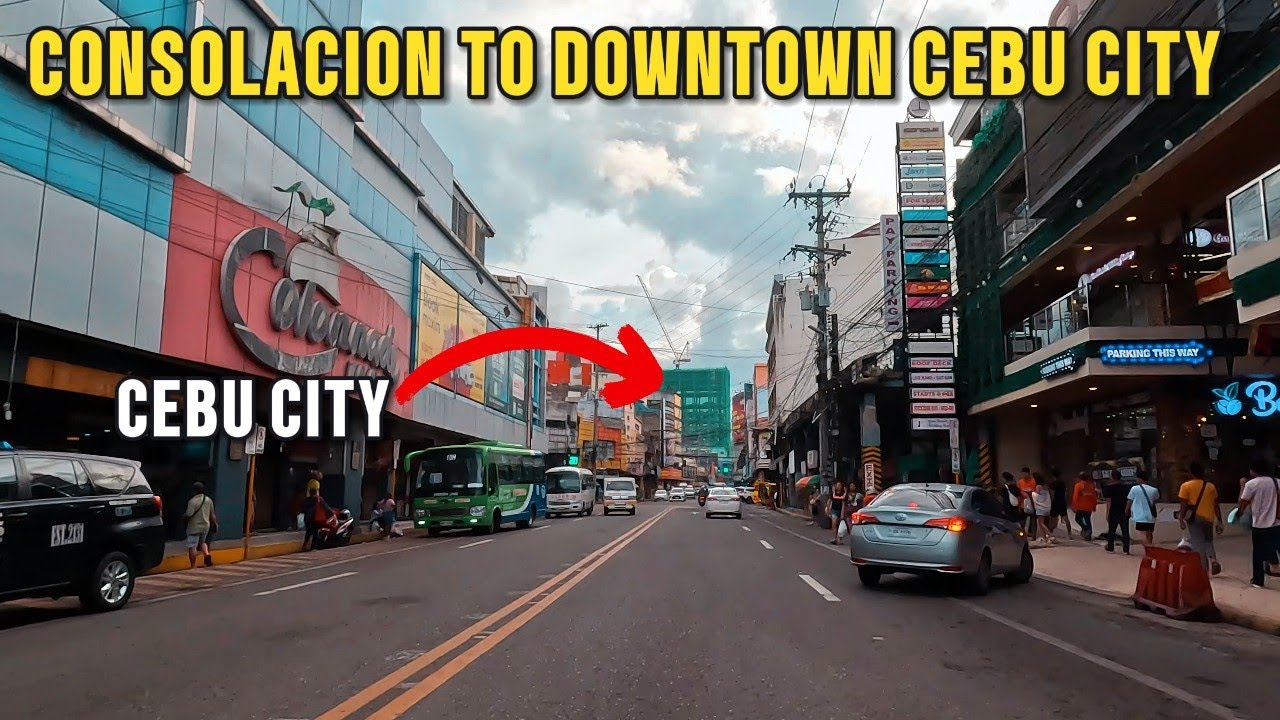 CONSOLACION TO DOWNTOWN CEBU CITY. CRUISING