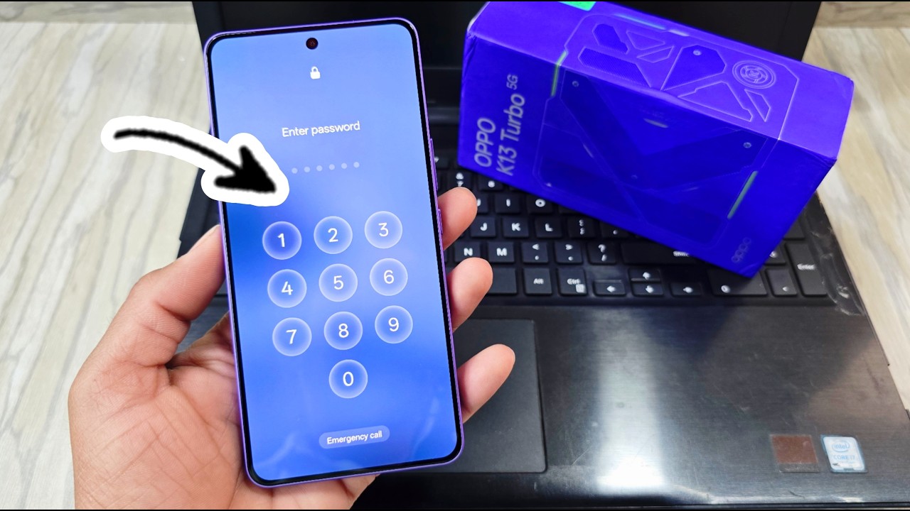 oppo k13 turbo 5g lock kaise tode ?  how to unlock pattern oppo k13 turbo 5g