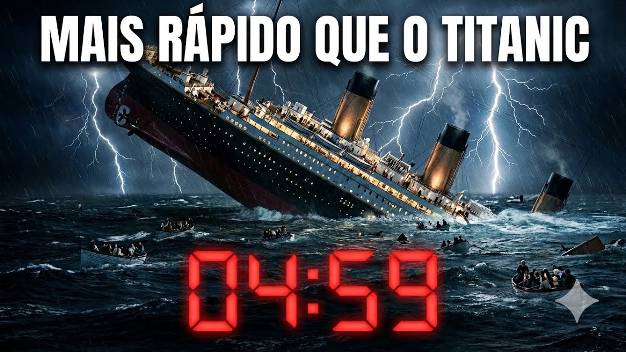 O Titanic Brasileiro: O Navio que Afundou em 5 Minutos e Foi Esquecido!