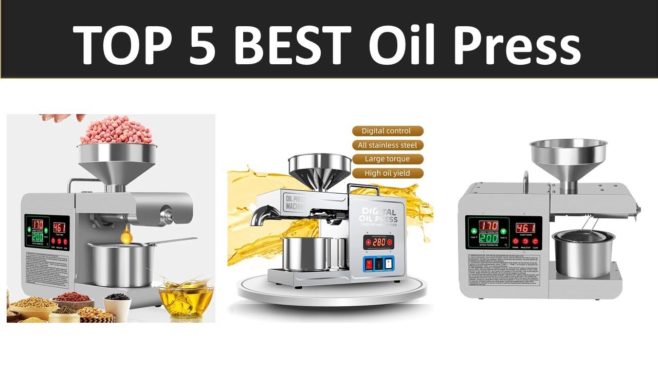 TOP 5 BEST Oil Press 2026
