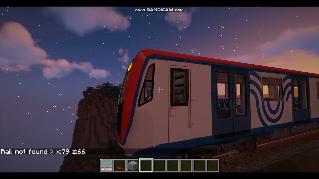 Minecraft RTM Real Train Mod Moscow Metro pack all trains