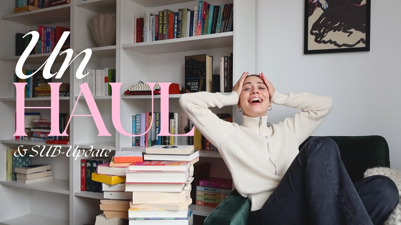 Große BÜCHER-UNHAUL und SuB-Update 2025 🌟📚 Stapel ungelesener Bücher