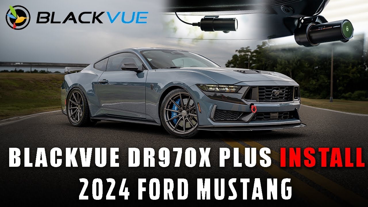 How To Install BlackVue DR970X Plus On 2024 Ford Mustang