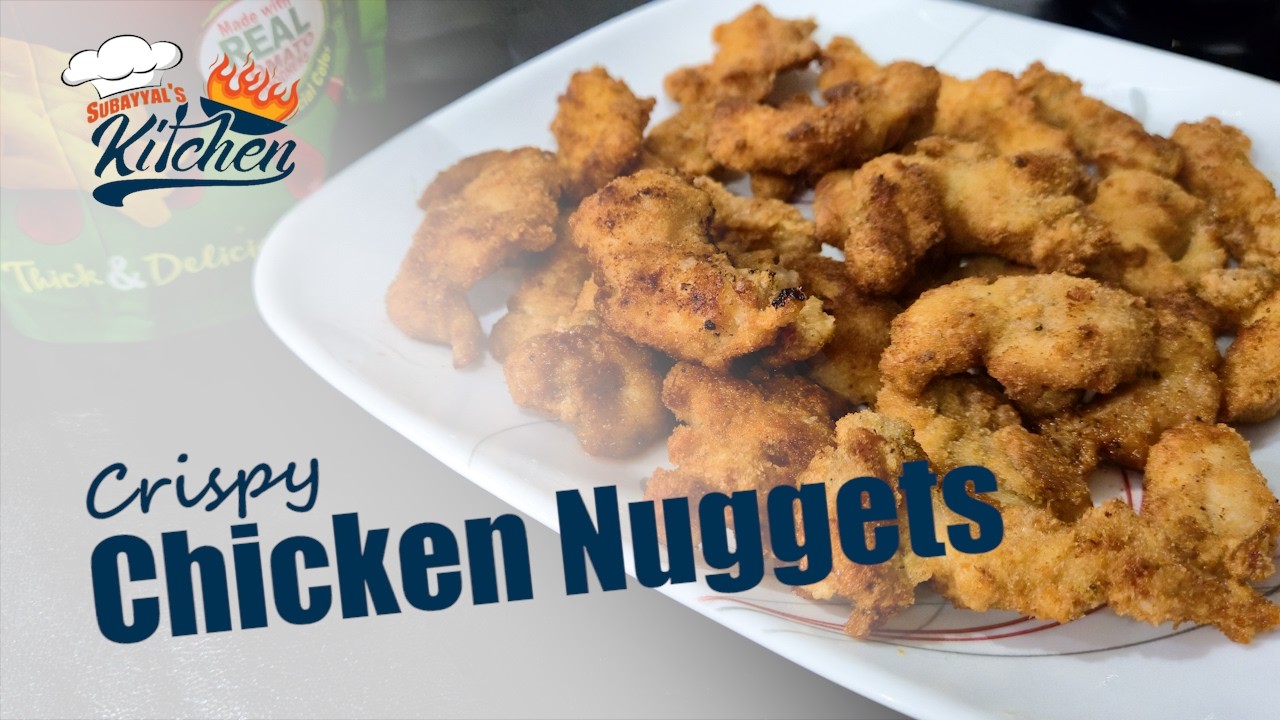 Kids Will LOVE These Homemade Chicken Nuggets | Extra Crispy & Juicy Inside | Step-by-Step Recipe