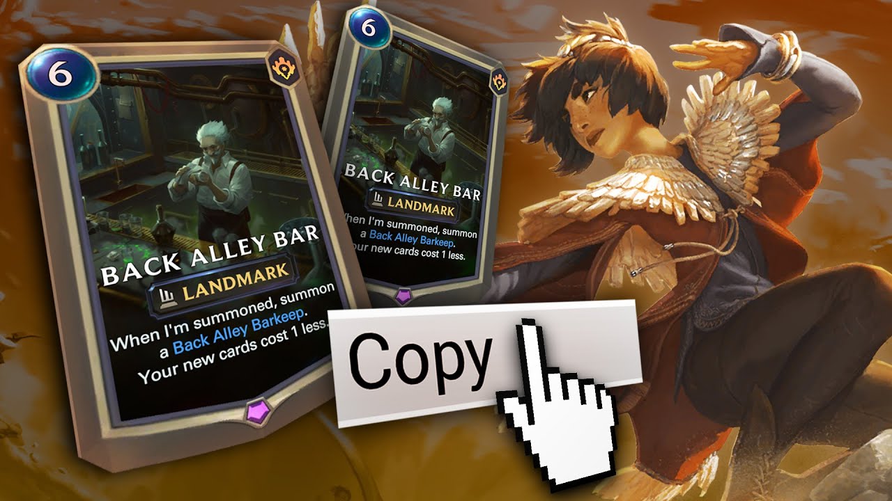 Duplicating BACK ALLEY BAR w/ TALIYAH! | Legends of Runeterra