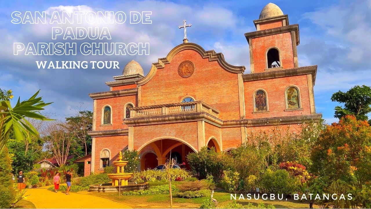 BEAUTIFUL WEDDING CHURCHES IN THE PHILIPPINES | WALKING TOUR | SAN ANTONIO DE PADUA PARISH NASUGBU