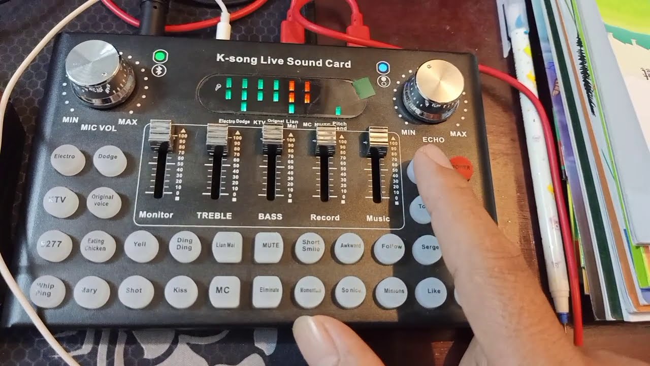 K-Song Live Sound Card New Product