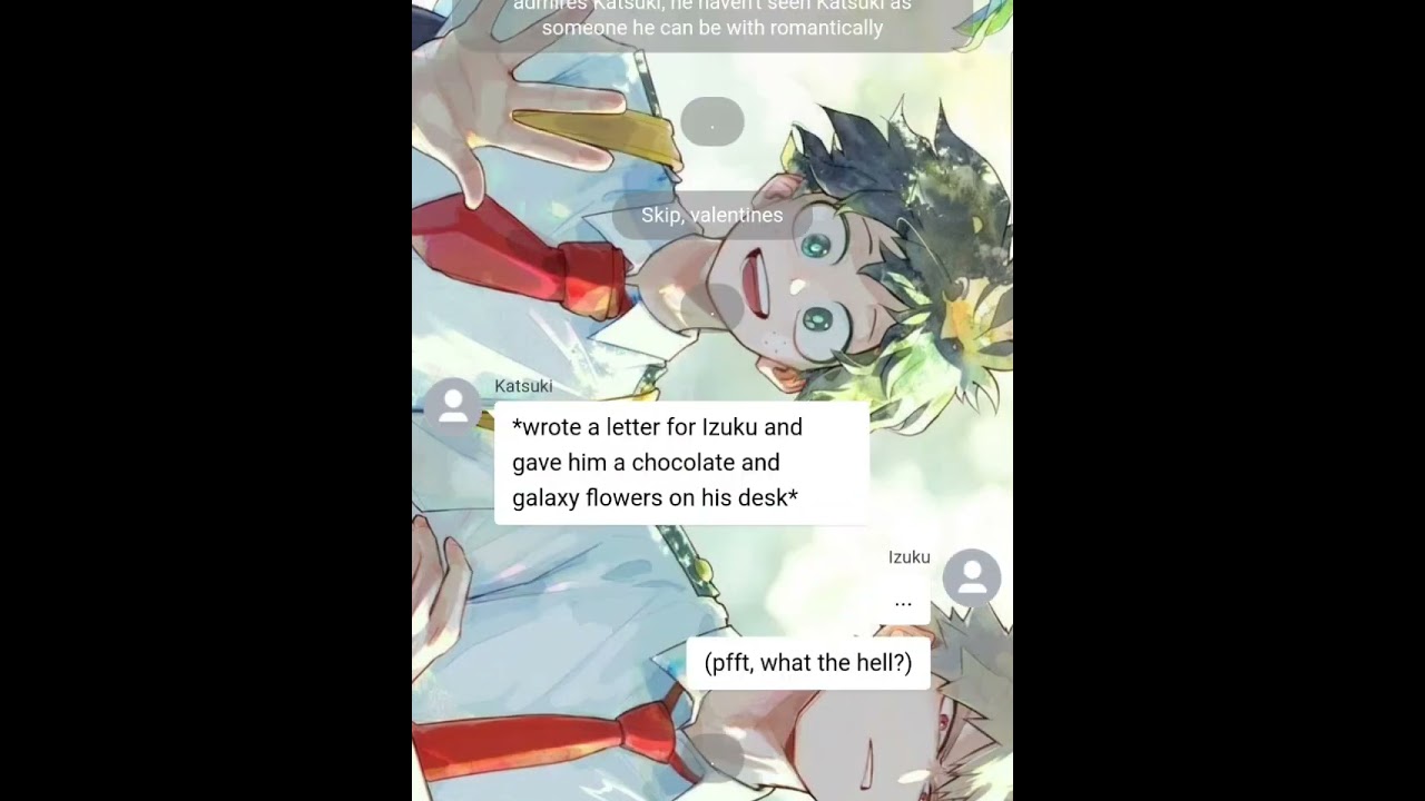 Highschool sweetheart ||BakuDeku|| BNHA/MHA Texting Stories