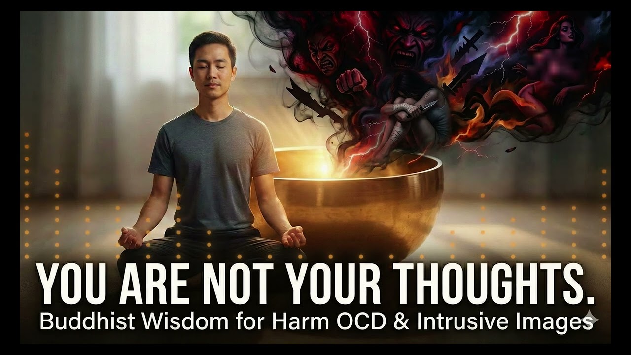 Why Your Darkest Thoughts Aren't Real: A Buddhist Guide to Harm OCD & Intrusive Thoughts