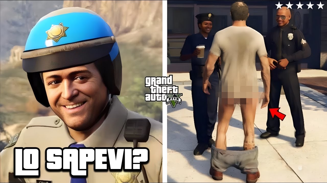 50 Curiosità sulla POLIZIA in GTA 5 che QUASI NESSUNO HA NOTATO