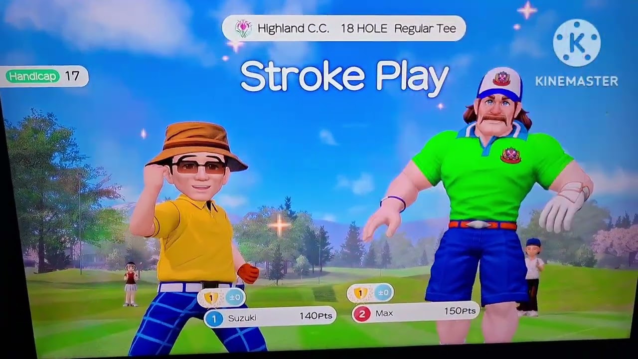 (Everybody's Golf: Hot Shots) All Characters Responding To Others