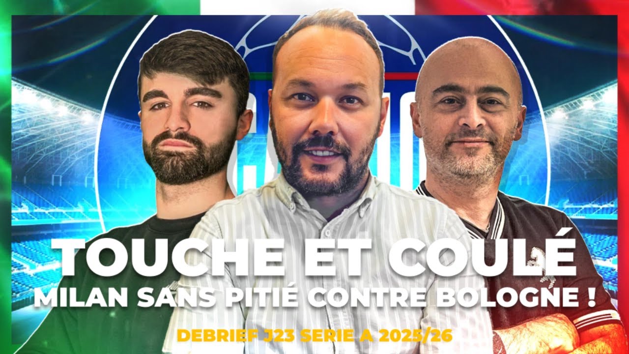 ⚽🇮🇹 SERIE A J23 Débrief | DÉMONSTRATION du Milan, Roma DÉPASSÉE par la Juve ! (LE CALCIO SHOW #24)