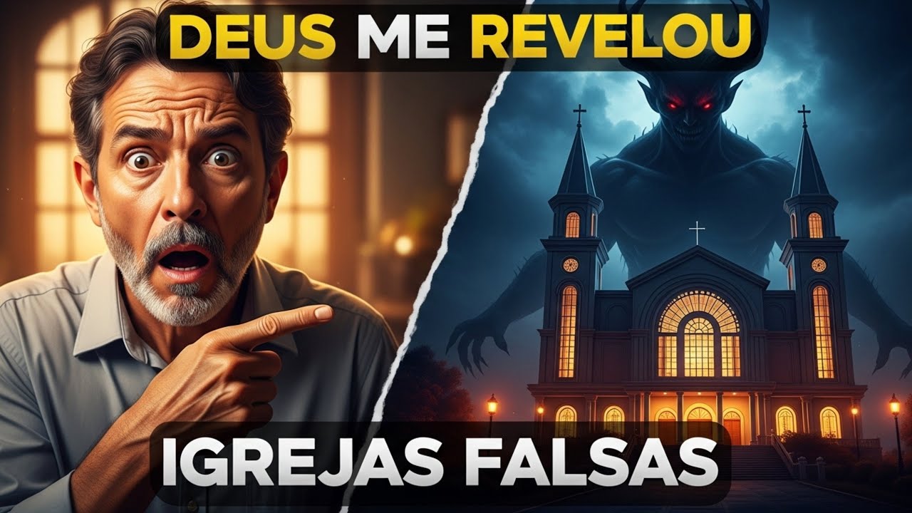 PASTOR FAZ ALERTA - DEUS REVELOU QUE O DIABO USA FALSAS IGREJAS PARA ENGANAR OS CRIST&Atilde;OS