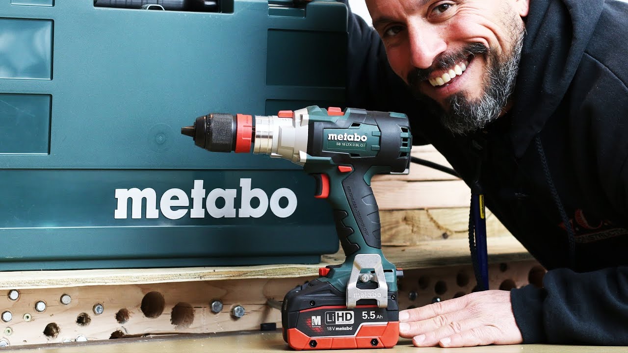 METABO (SB18LTX-3BLQI) 18V Cordless 3 Speed Hammer Drill - CHECK THIS OUT!