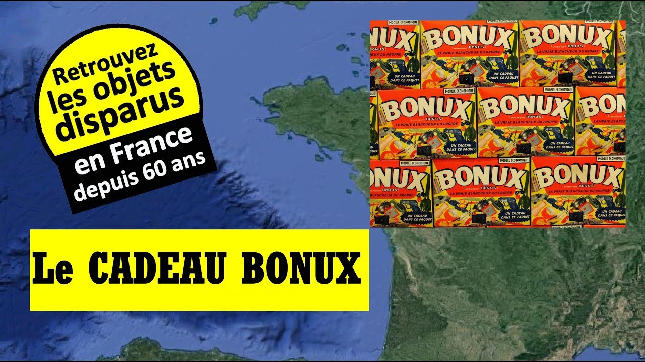 CADEAU BONUX DISPARU EN 1989.  OBJETS, PRODUITS, MARQUES, RETRO DISPARUS N&deg; 36