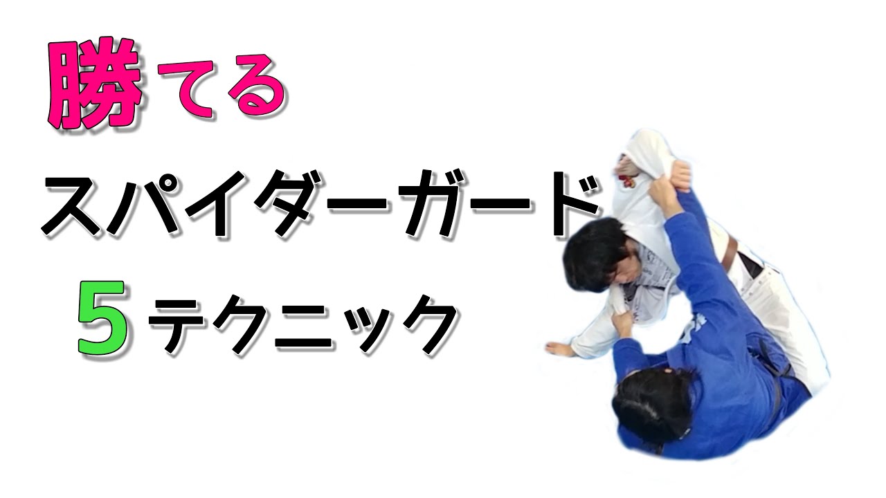 【勝てる】スパイダーガード５つの技