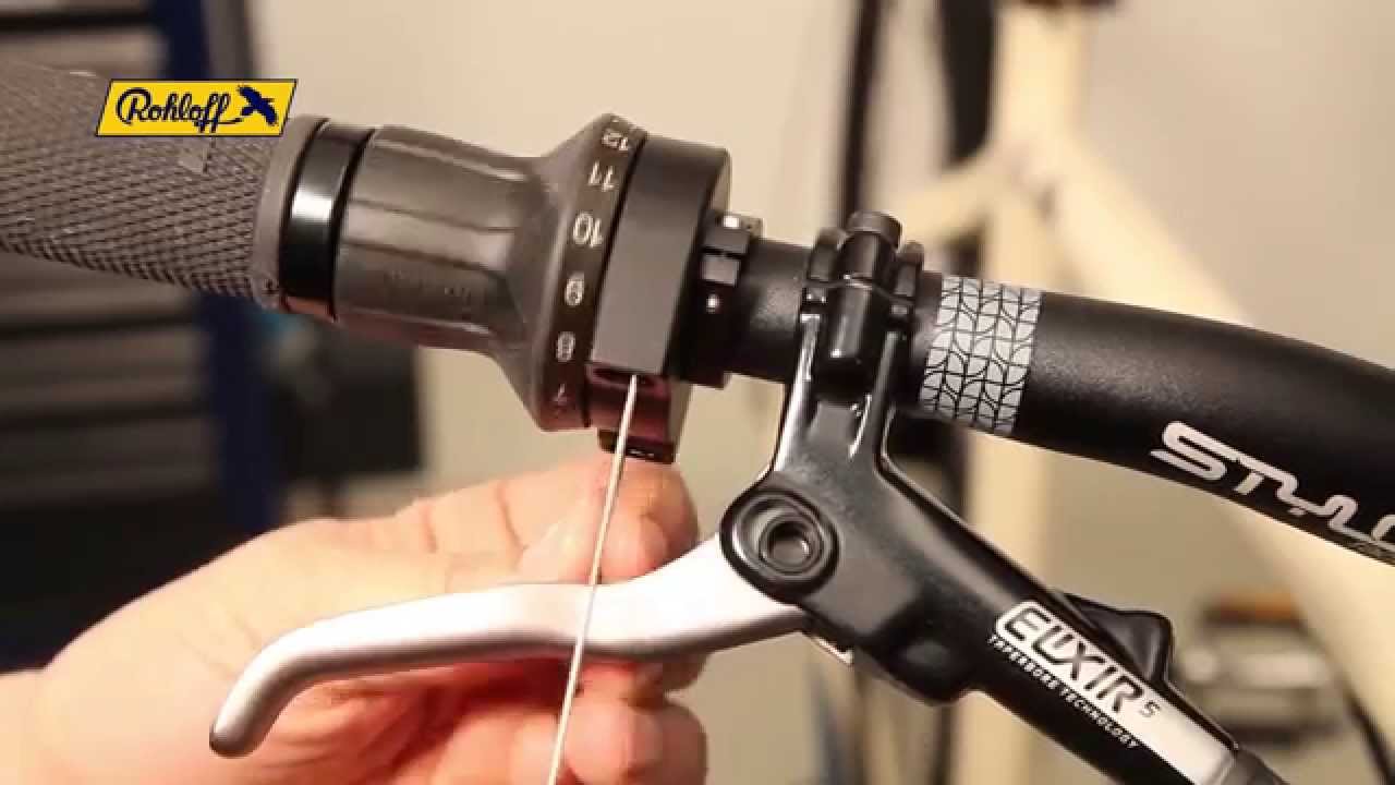 SPEEDHUB Workshop - Changing the twist shifter cables