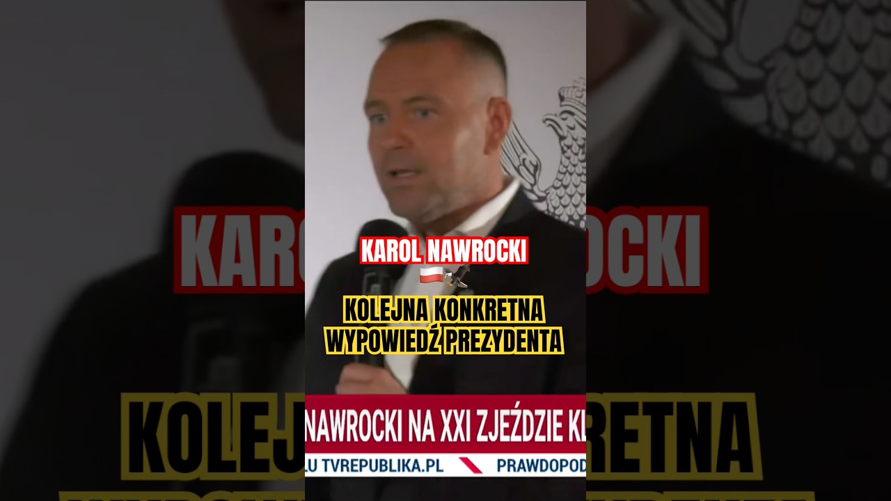 ANOTHER DIRECT STATEMENT FROM THE PRESIDENT🇵🇱🦅 #shortvideo #shorts #2027elections #poland #poland...