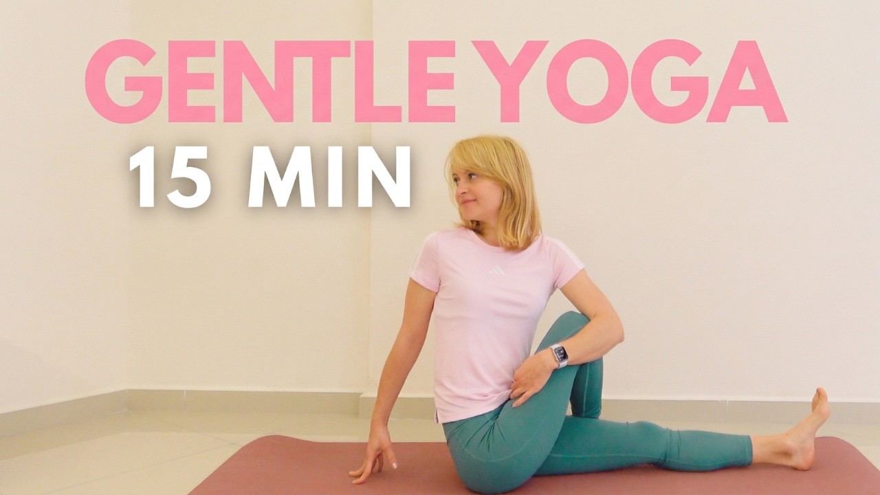 Full Body Gentle Stretch | 15 Min Relaxing Yoga for Evening Routine