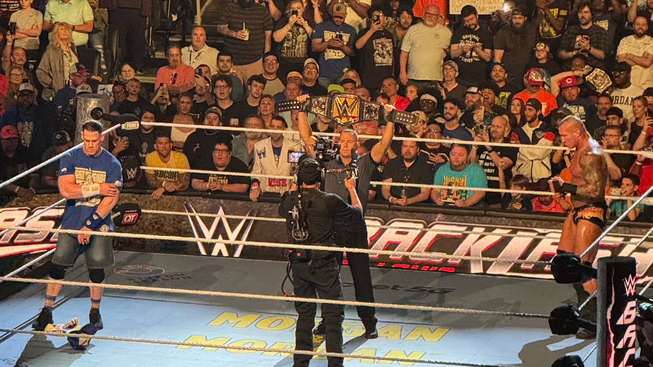 WWE Backlash 2025 Experience( St Louis Mo)entrances, debut, main event ending