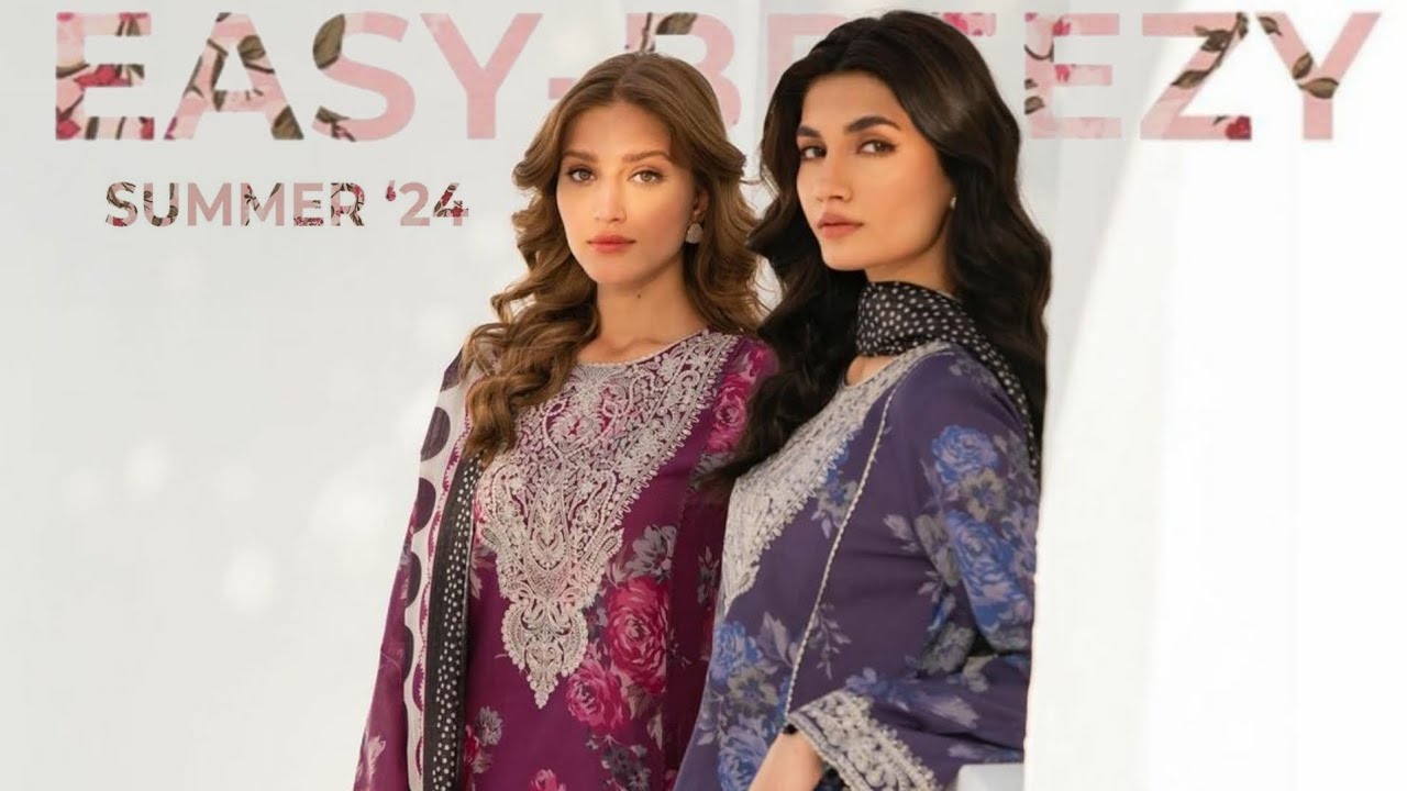 Jazmin Unstitched Summer Lawn Collection 2024 | Jazmin New Eid Lawn Collection 2024