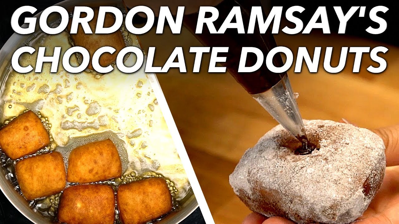 I Tried To Make Gordon Ramsay's Viral Homemade Chocolate Donuts | Food Challenge