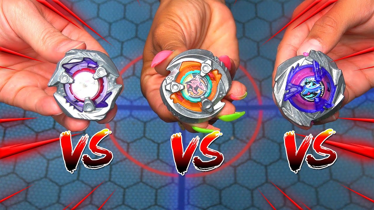 SHARK SCALE vs GILL SHARK vs SHARK EDGE Beyblade X ベイブレードエックス