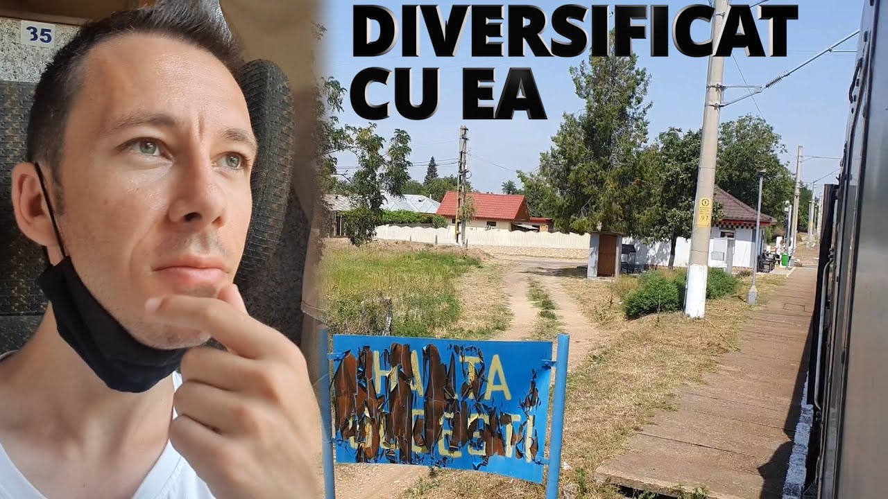 TECUCI-LIESTI | Cu trenul CFR pornim pe linia 704 dublu electrificat Tecuci-Galati