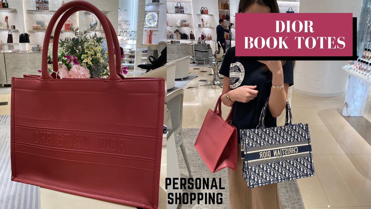 Dior - SMALL, MINI & LARGE BOOK TOTES