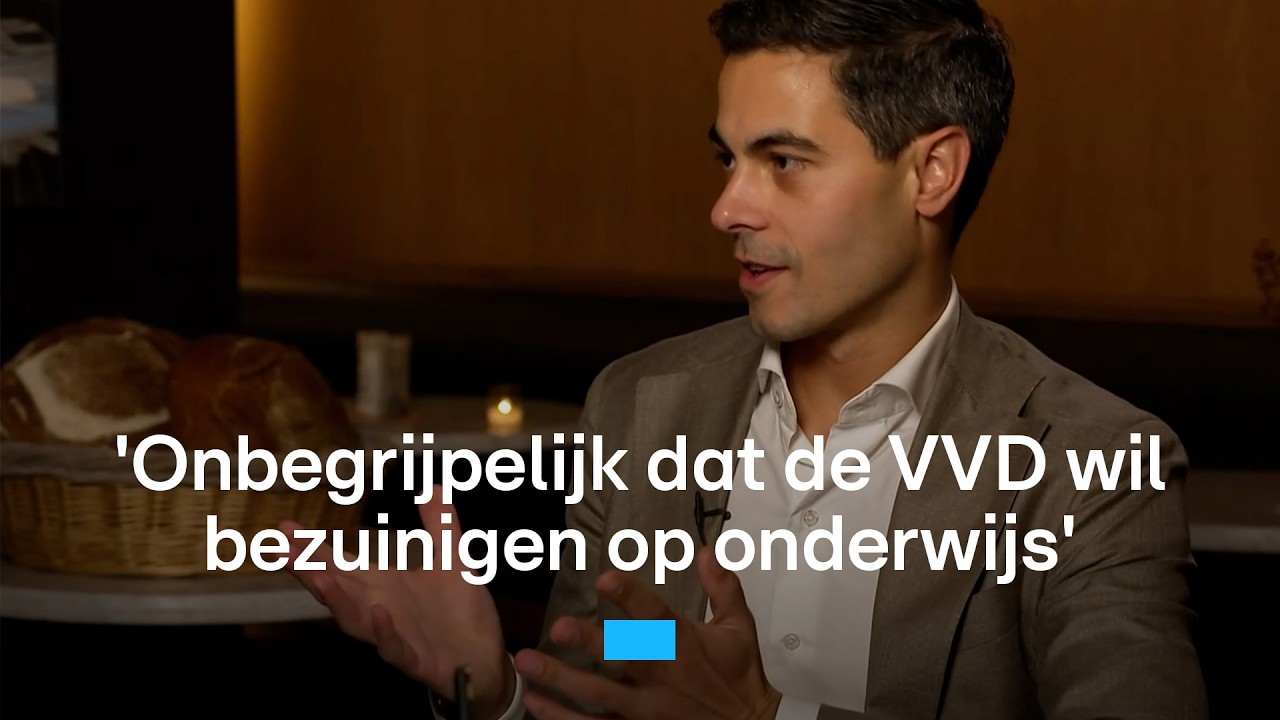 Jetten: D66 gaat niet in kabinet dat bezuinigt op onderwijs | RTL Nieuws
