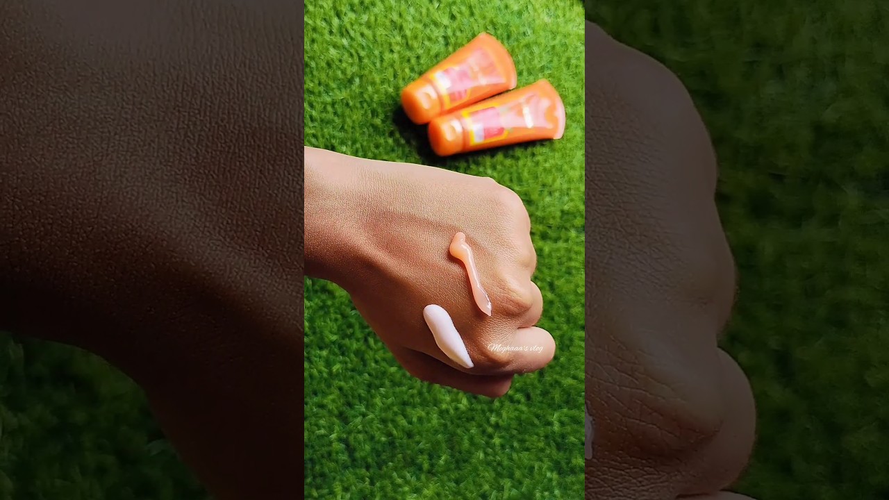 Lotus Herbals Safe Sun & Vitamin c Sunscreen #youtubeshorts #shortvideo #shorts #lotus #makeup