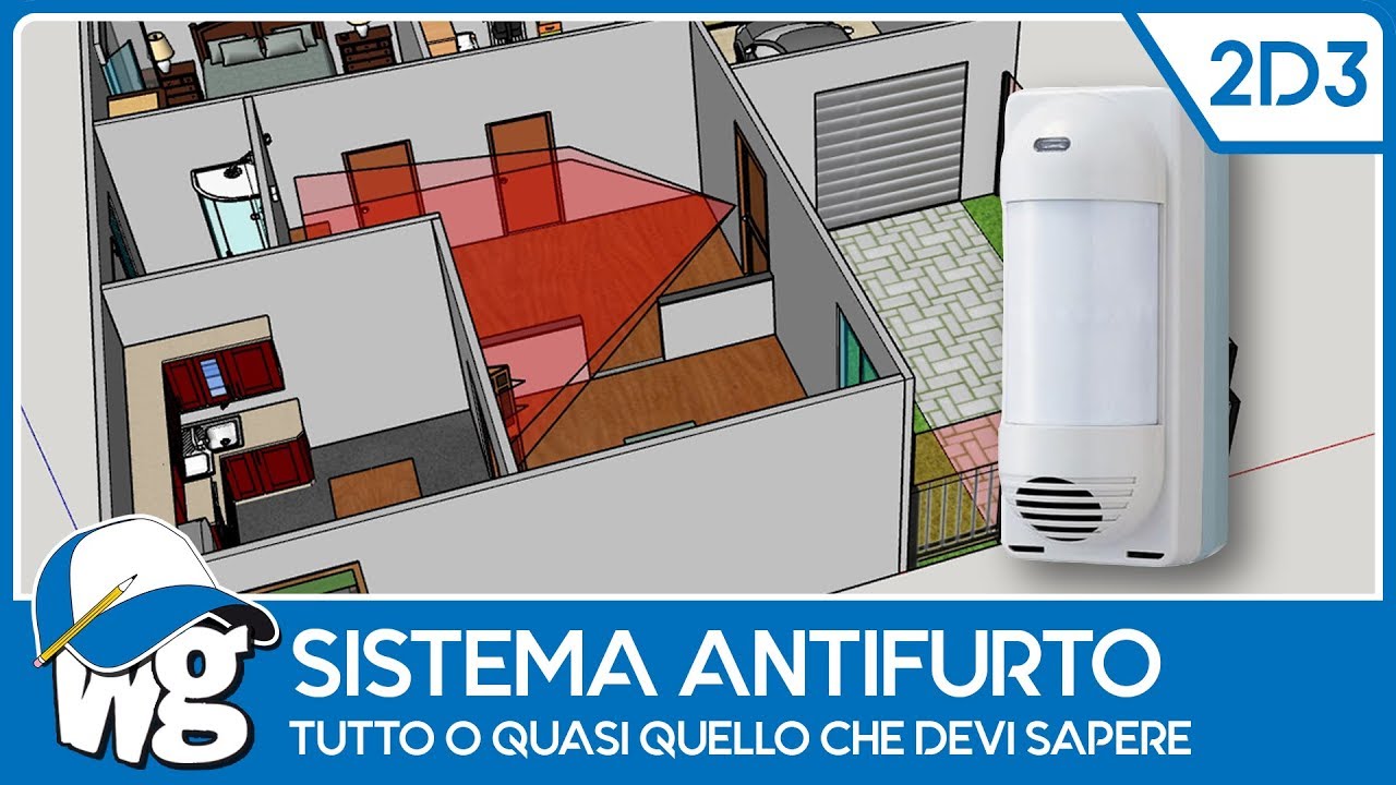 Antifurto: Sensori e sirene (2D3)