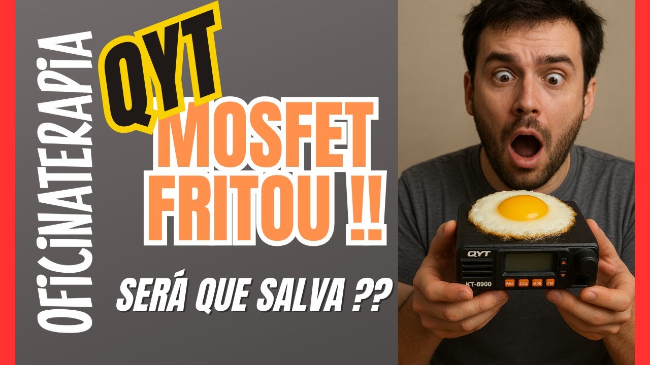 QYT KT-8900 NÃO TRANSMITE? 🔥💥Veja como consertei ! 🔧