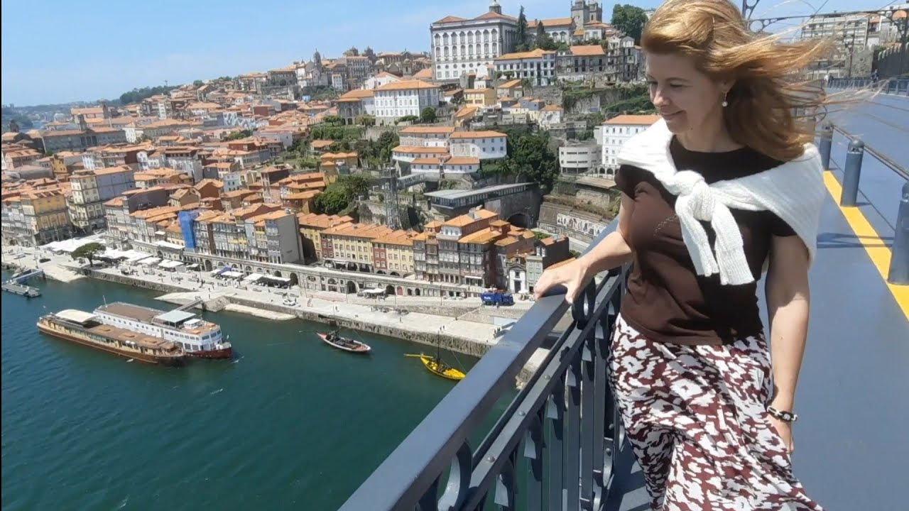 Дорога в Мир Портвейна. 🇵🇹   Порту и Вила Нова де Гайя. Мост Луиша Первого.