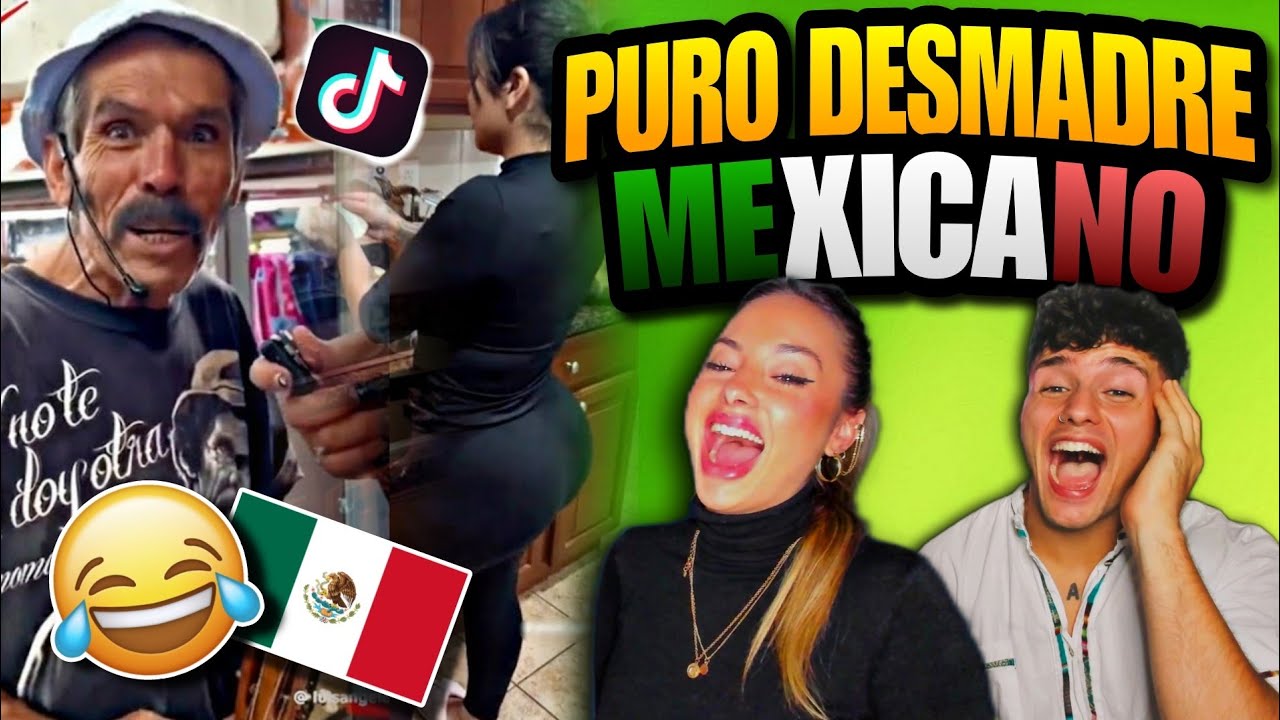 🇪🇸 ESPAÑOLES REACCIONAN a PURO DESM4DRE MEXICANO 🇲🇽😂**HUMOR & TIKTOKs de MÉXICO**