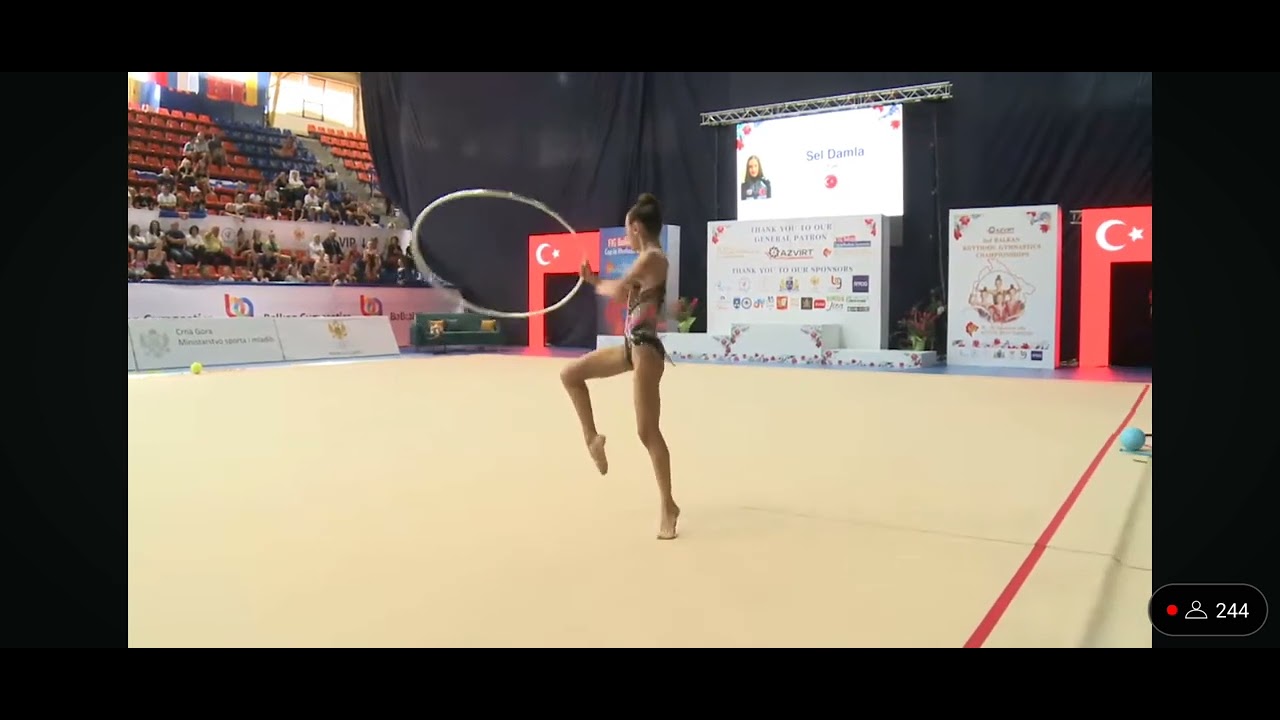 Damla SEL TURKEY - Junior Hoop Final - FIG Balkan Cup 2024