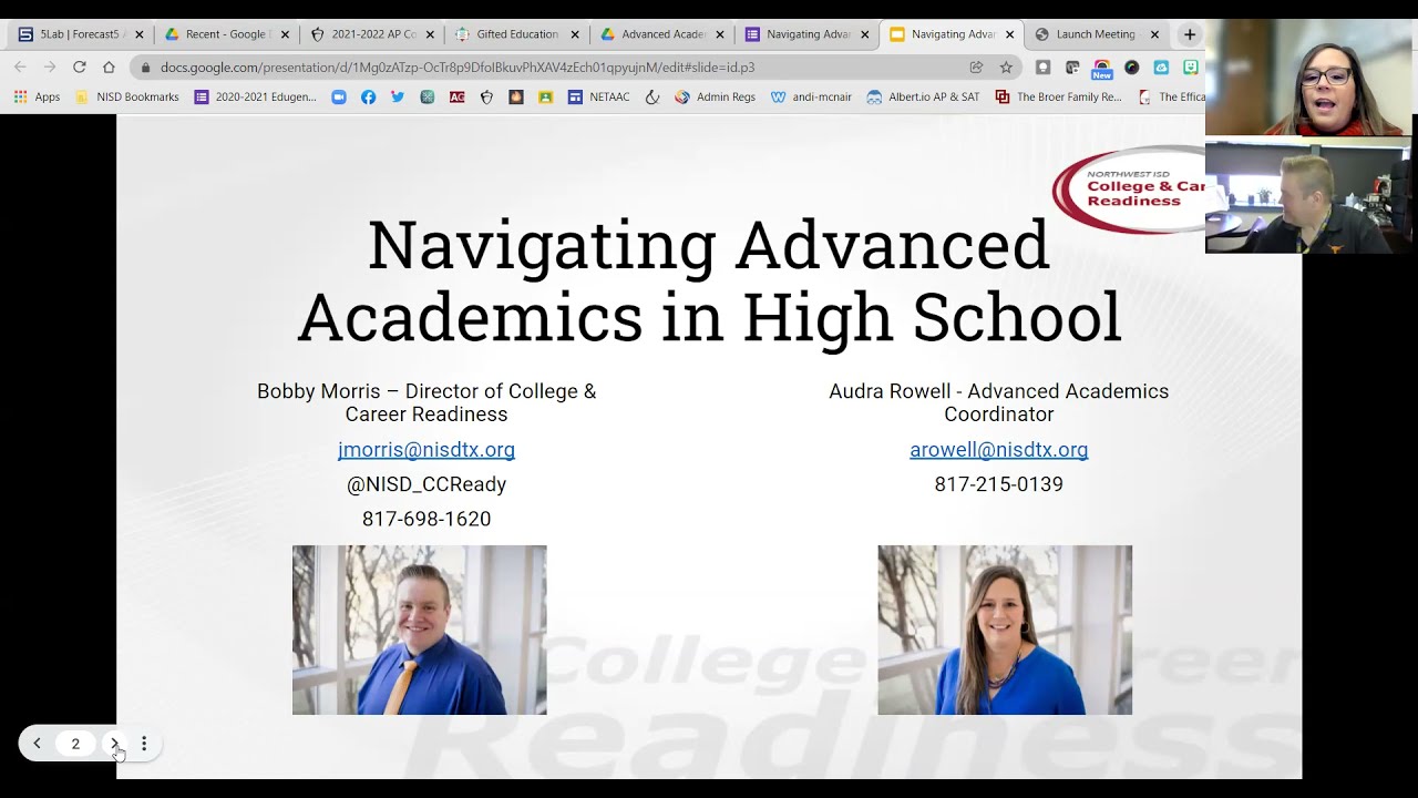 Navigating Advanced Academics 1