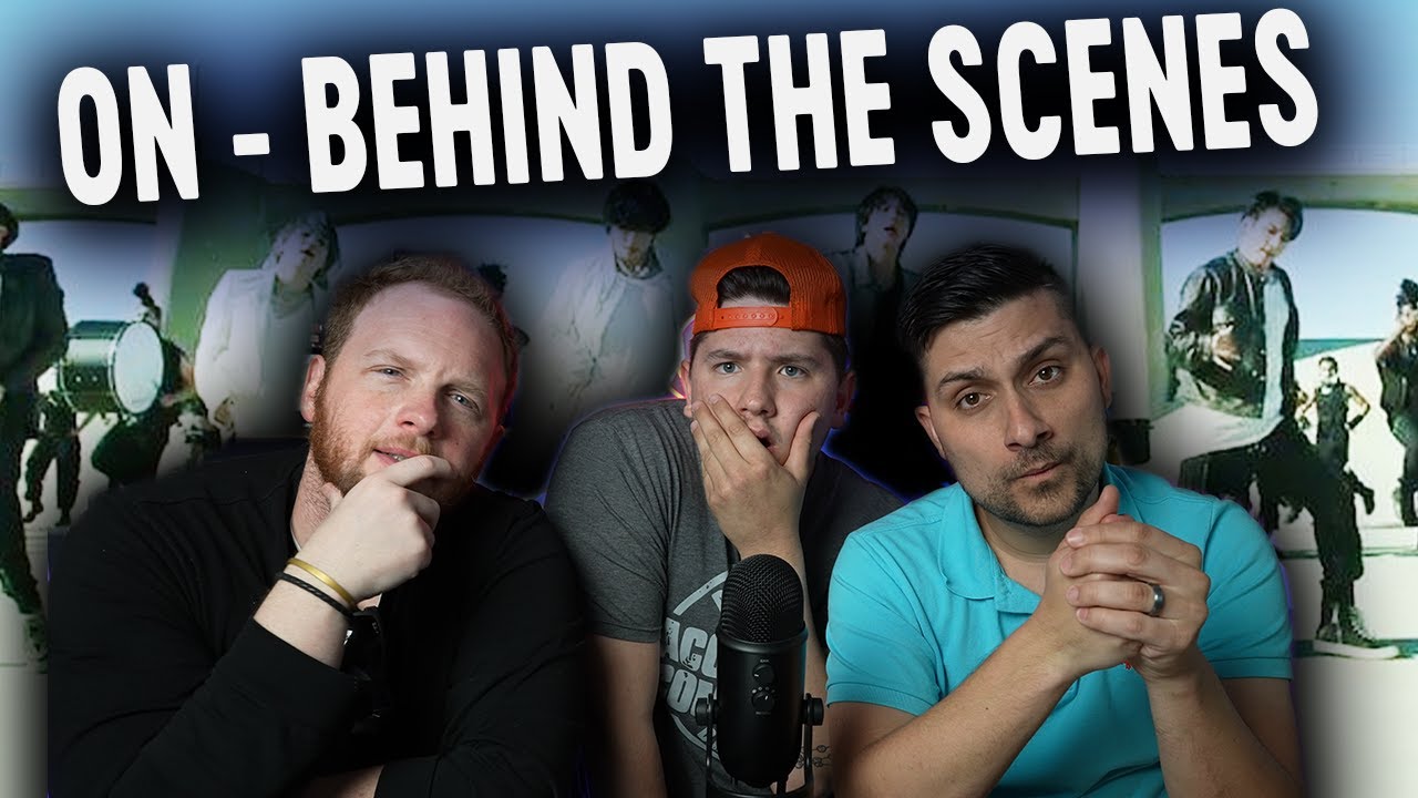VIDEO EDITORS REACT TO BTS - 'ON' MV (BEHIND THE SCENES SHOOTING SKETCH)