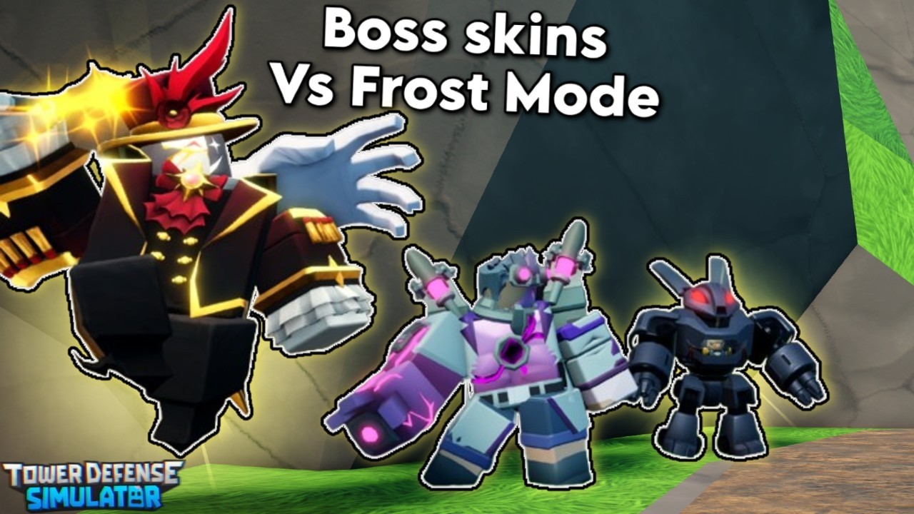 Boss Skins only Vs Frost Mode | Roblox TDS