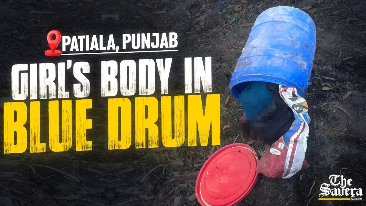 Young Woman Found De*ad Inside Blue Drum in Patiala, Punjab | Mu*rder Mystery Shocks City