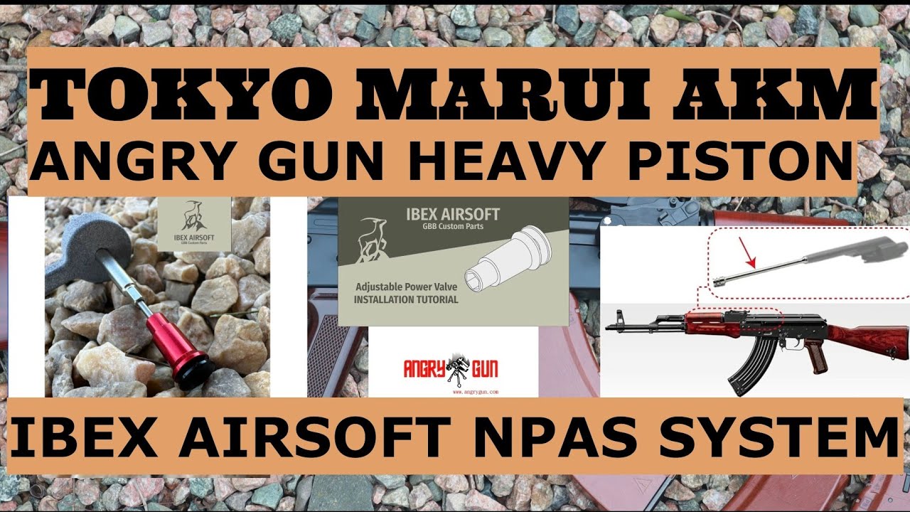 Tokyo Marui AKM NPAS and Heavy Piston Installation