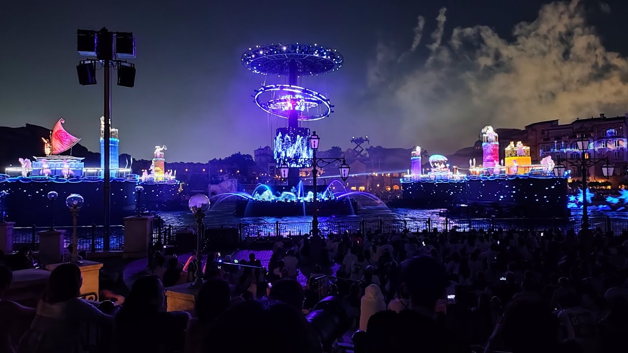 Disney Sea Tokyo (Rapunzel, Frozen, Mermaid Lagoon, Night Time Show)