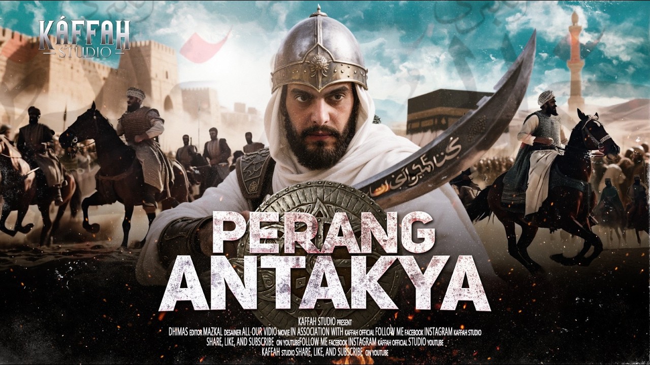 KOTA ANTAKYA BENTENG ROMAWI RUNTUH?! Strategi Jenius Khalid & Umar Bikin Romawi Tak Berdaya?!