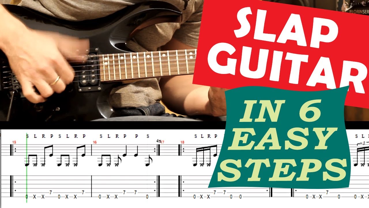 [TAB] Learn Slap Guitar With 6 Easy Exercises | Slap Guitar Lesson For Beginners