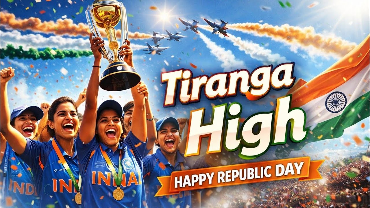 Tiranga High 🇮🇳 | Republic Day Patriotic Song | Cricket World Cup Emotion | India Pride
