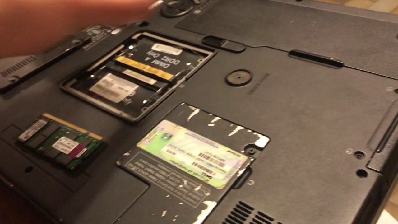 Dell Inspiron 9400 Ram & Hard Drive Upgrade