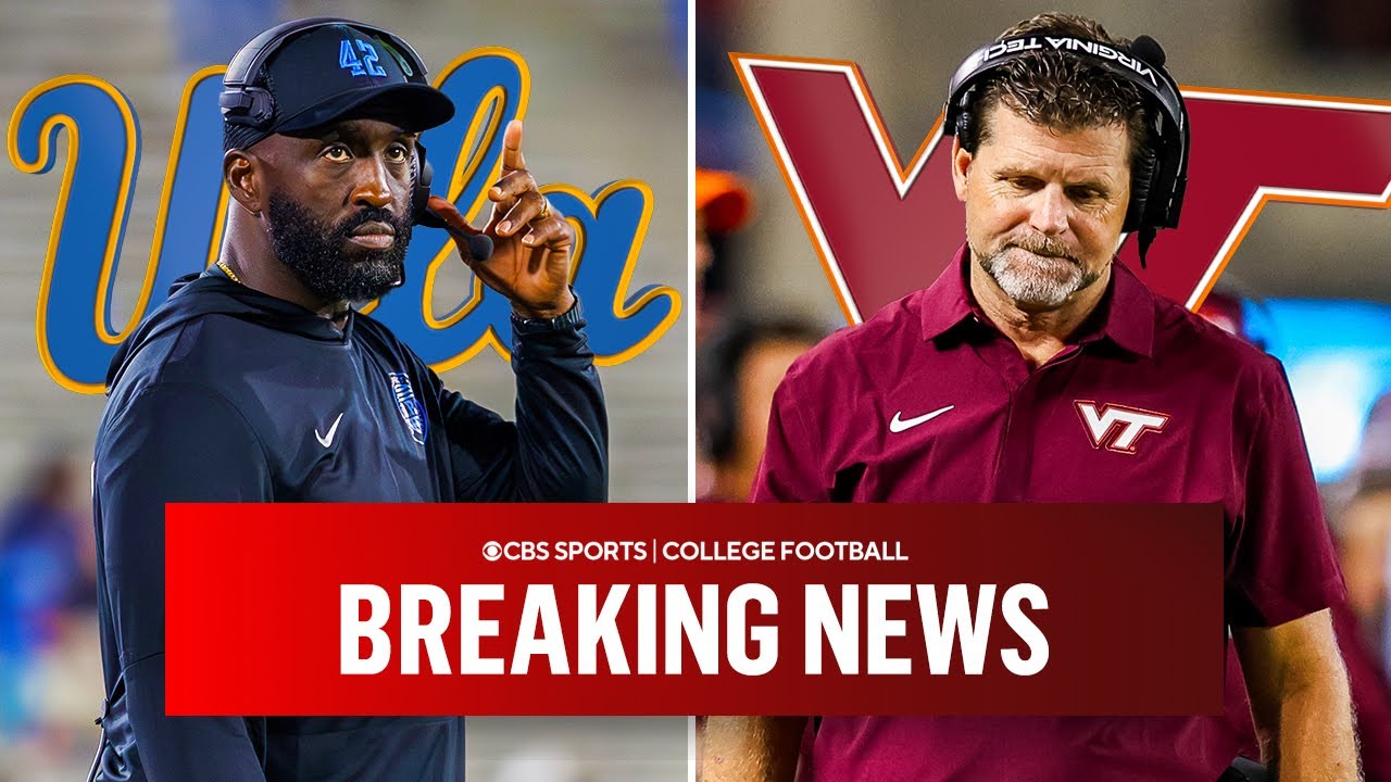UCLA FIRES DeShaun Foster, Virginia Tech expected to fire Brent Pry | Potential Replacements