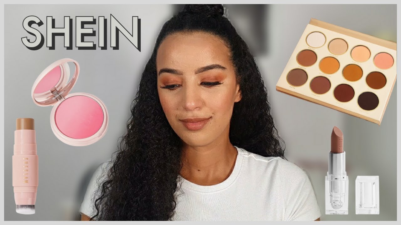 Triying shein make up! worth the hype?🤔 ¿جربت مكياج شي ان الجديد 🌸 يستاهل  الشهرة