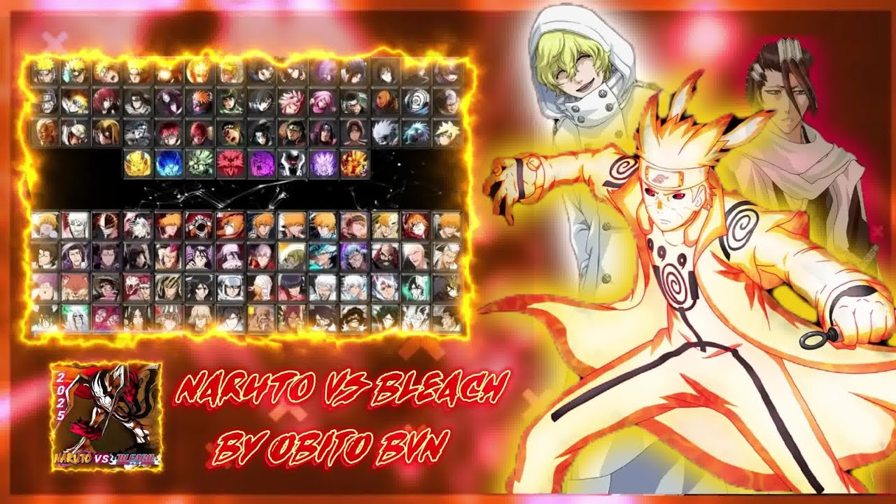 Naruto Vs Bleach v1.3 RELEASE‼️| By Me ,| BVN MODDED 2GB🔥