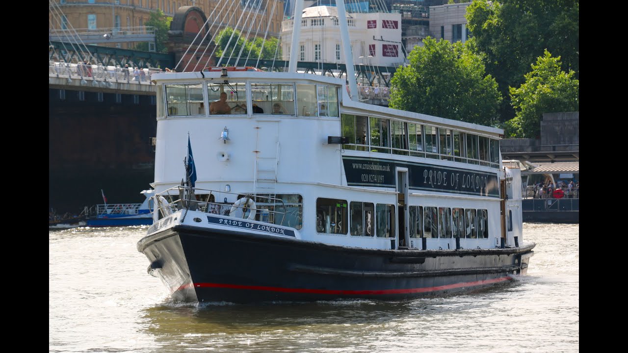 Pride of London  London party boats